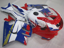 Carica l&#39;immagine nel visualizzatore di Gallery, Red and Blue White Factory Style - CBR600 F3 97-98 Fairing