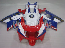 Carica l&#39;immagine nel visualizzatore di Gallery, Red and Blue White Factory Style - CBR600 F3 97-98 Fairing