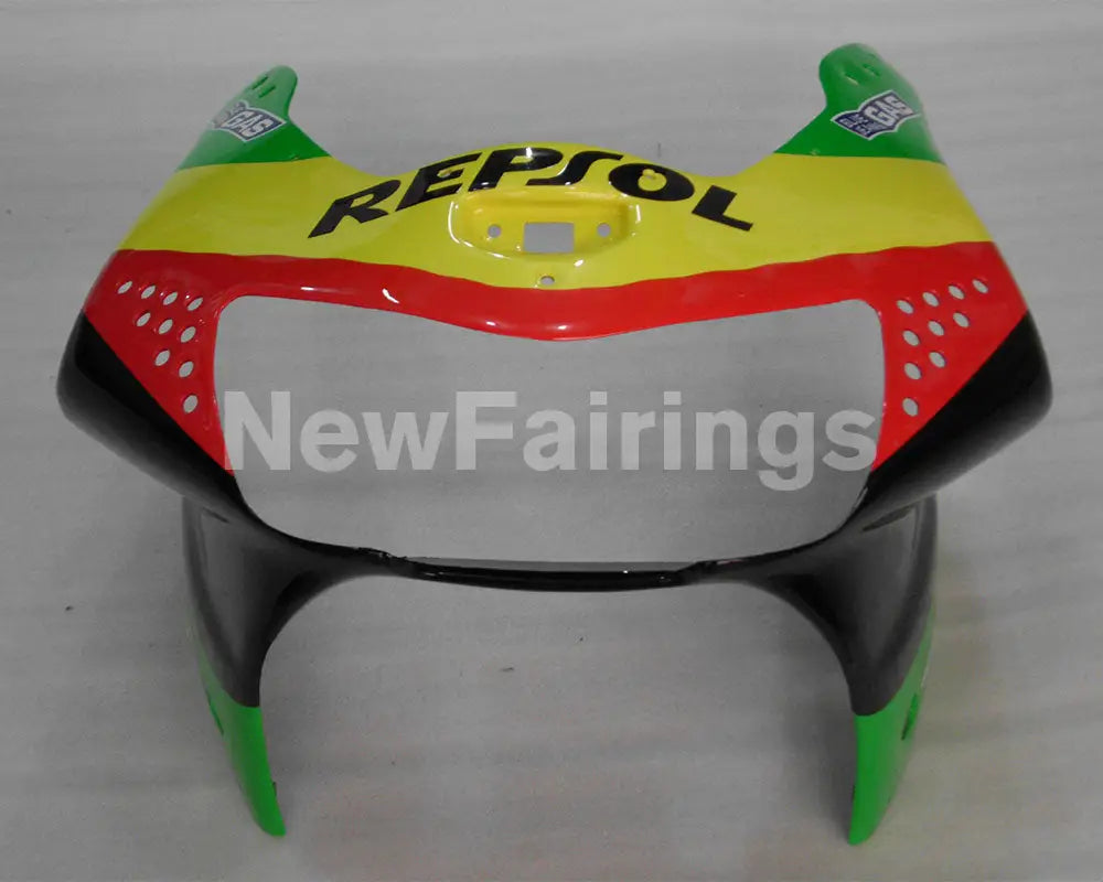 Red and Green Yellow Repsol - CBR 919 RR 98-99 Fairing Kit -