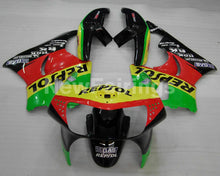 Carica l&#39;immagine nel visualizzatore di Gallery, Red and Green Yellow Repsol - CBR 919 RR 98-99 Fairing Kit -