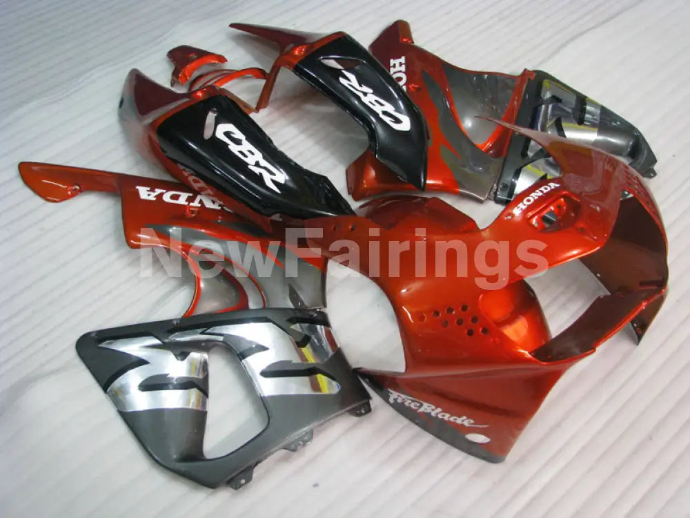 Red and Grey Factory Style - CBR 919 RR 98-99 Fairing Kit -