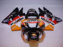 Carica l&#39;immagine nel visualizzatore di Gallery, Red and Orange Black Repsol - CBR 929 RR 00-01 Fairing Kit -