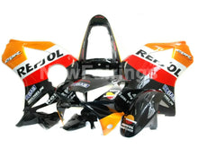 Carica l&#39;immagine nel visualizzatore di Gallery, Red and Orange Black Repsol - CBR 954 RR 02-03 Fairing Kit -