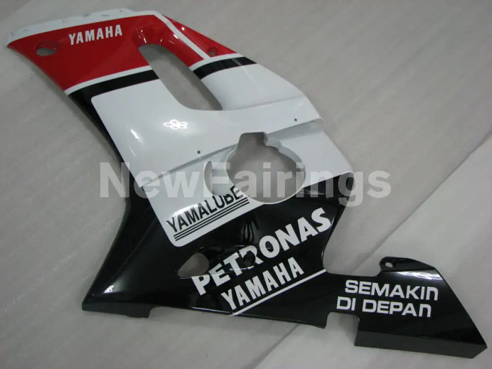 Red and White Black PETRONAS - YZF-R6 98-02 Fairing Kit Vehicles & Parts > Vehicle Parts & Accessories > Motor Vehicle