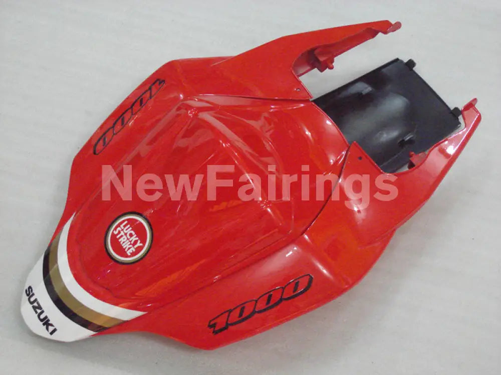 Red and White Lucky Strike - GSX - R1000 07 - 08 Fairing