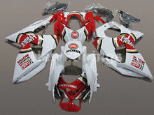 Carica l&#39;immagine nel visualizzatore di Gallery, Red and White Lucky Strike - GSX - R1000 09 - 16 Fairing