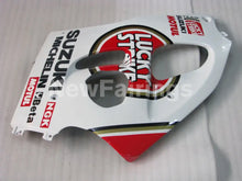 Carica l&#39;immagine nel visualizzatore di Gallery, Red and White Lucky Strike - GSX-R600 96-00 Fairing Kit -