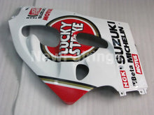 Carica l&#39;immagine nel visualizzatore di Gallery, Red and White Lucky Strike - GSX-R600 96-00 Fairing Kit -