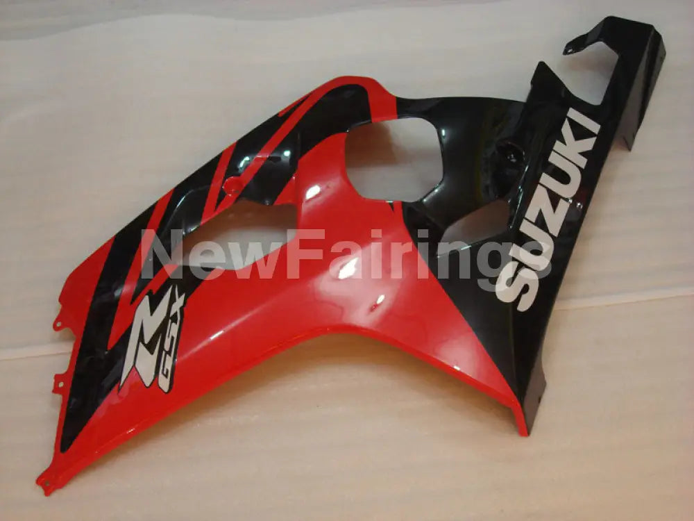 Red and Black Factory Style - GSX-R750 04-05 Fairing Kit