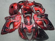 Carica l&#39;immagine nel visualizzatore di Gallery, Red and Black Flame - GSX1300R Hayabusa 08-20 Fairing Kit