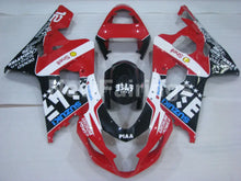 Carica l&#39;immagine nel visualizzatore di Gallery, Red and Black White Factory Style - GSX-R600 04-05 Fairing