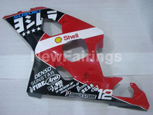 Carica l&#39;immagine nel visualizzatore di Gallery, Red and Black White Factory Style - GSX-R600 04-05 Fairing