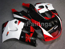 Carica l&#39;immagine nel visualizzatore di Gallery, Red and Black White Factory Style - GSX-R600 96-00 Fairing