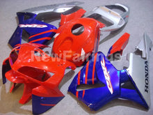 Carica l&#39;immagine nel visualizzatore di Gallery, Red Blue and Silver Factory Style - CBR600RR 05-06 Fairing