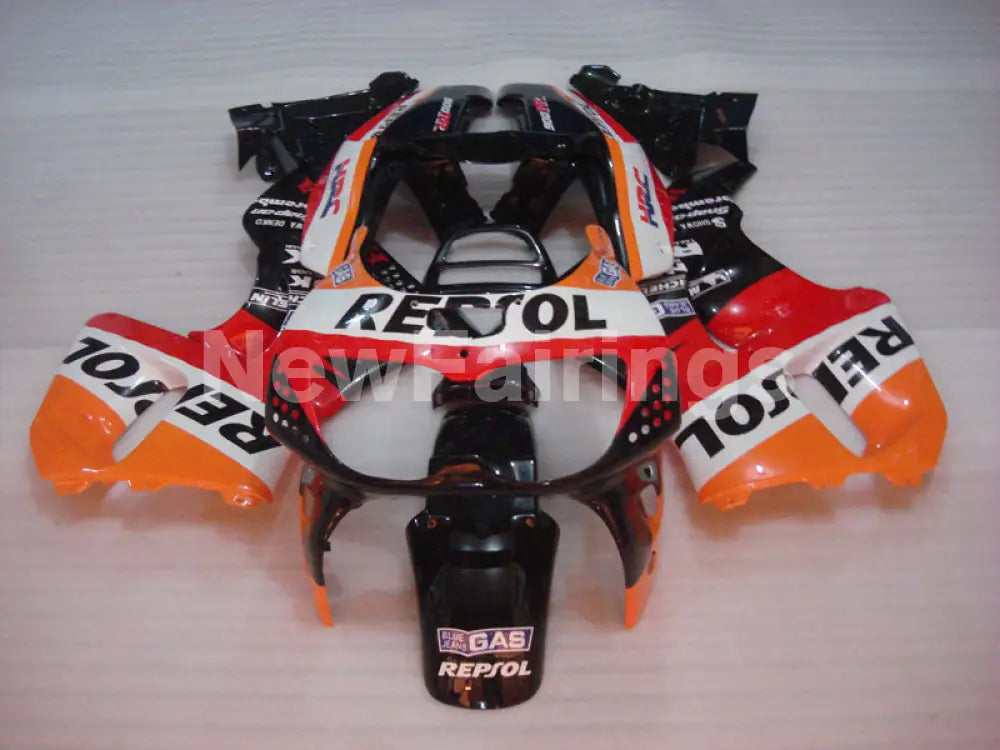 Red Orange Black Repsol - CBR 900 RR 94-95 Fairing Kit -