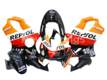 Carica l&#39;immagine nel visualizzatore di Gallery, Red and Orange Black Repsol - CBR600 F4i 04-06 Fairing Kit -