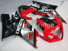 Carica l&#39;immagine nel visualizzatore di Gallery, Red and Silver Black Factory Style - GSX-R750 04-05 Fairing