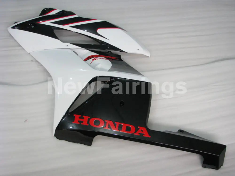 Red and White Black Factory Style - CBR1000RR 04-05 Fairing