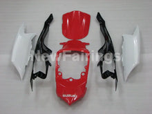 Carica l&#39;immagine nel visualizzatore di Gallery, Red and White Black Factory Style - GSX-R750 08-10 Fairing