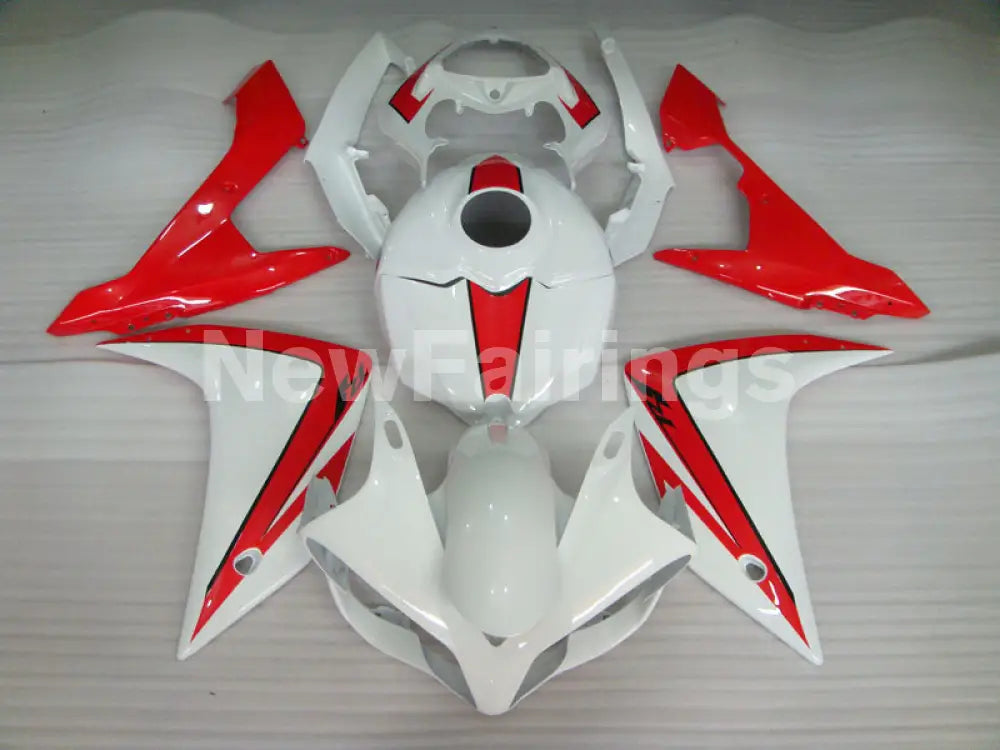 Red White Factory Style - YZF-R1 07-08 Fairing Kit