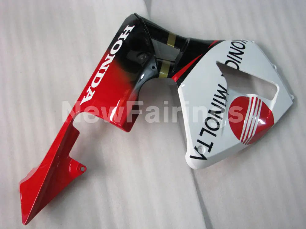 Red and White Konica Minolta - CBR600RR 05-06 Fairing Kit -