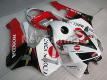 Carica l&#39;immagine nel visualizzatore di Gallery, Red and White Konica Minolta - CBR600RR 05-06 Fairing Kit -