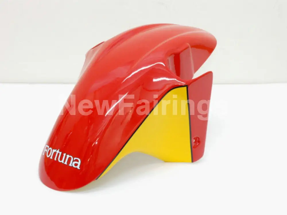 Red and Yellow Green Castrol - CBR600 F4i 01-03 Fairing Kit