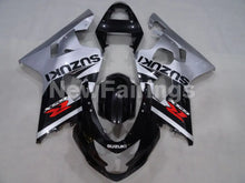 Carica l&#39;immagine nel visualizzatore di Gallery, Silver and Black Factory Style - GSX-R750 04-05 Fairing Kit