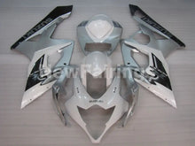 Carica l&#39;immagine nel visualizzatore di Gallery, Silver and White Black Factory Style - GSX - R1000 05 - 06