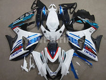 Carica l&#39;immagine nel visualizzatore di Gallery, White and Black Blue Factory Style - GSX - R1000 09 - 16