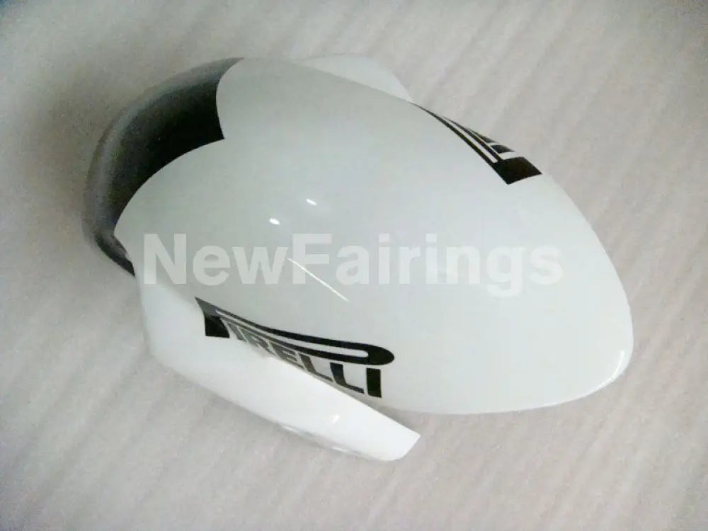 White and Black Corona - GSX-R600 08-10 Fairing Kit