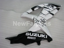 Carica l&#39;immagine nel visualizzatore di Gallery, White and Black Corona - GSX-R600 08-10 Fairing Kit