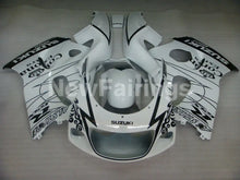 Carica l&#39;immagine nel visualizzatore di Gallery, White and Black Corona - GSX-R600 96-00 Fairing Kit -