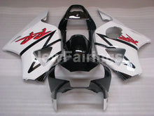 Carica l&#39;immagine nel visualizzatore di Gallery, White and Black Factory Style - CBR 954 RR 02-03 Fairing Kit