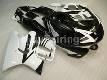 Carica l&#39;immagine nel visualizzatore di Gallery, White and Black Factory Style - CBR600 F3 97-98 Fairing Kit