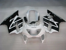 Carica l&#39;immagine nel visualizzatore di Gallery, White and Black Factory Style - CBR600 F4 99-00 Fairing Kit