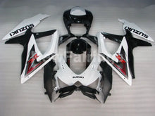 Carica l&#39;immagine nel visualizzatore di Gallery, White and Black Factory Style - GSX-R750 08-10 Fairing Kit