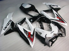 Carica l&#39;immagine nel visualizzatore di Gallery, White and Black Factory Style - GSX-R750 08-10 Fairing Kit