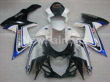 Carica l&#39;immagine nel visualizzatore di Gallery, White and Blue Black Yoshimura - GSX-R600 11-24 Fairing Kit