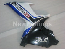 Carica l&#39;immagine nel visualizzatore di Gallery, White and Blue Black Yoshimura - GSX-R600 11-24 Fairing Kit