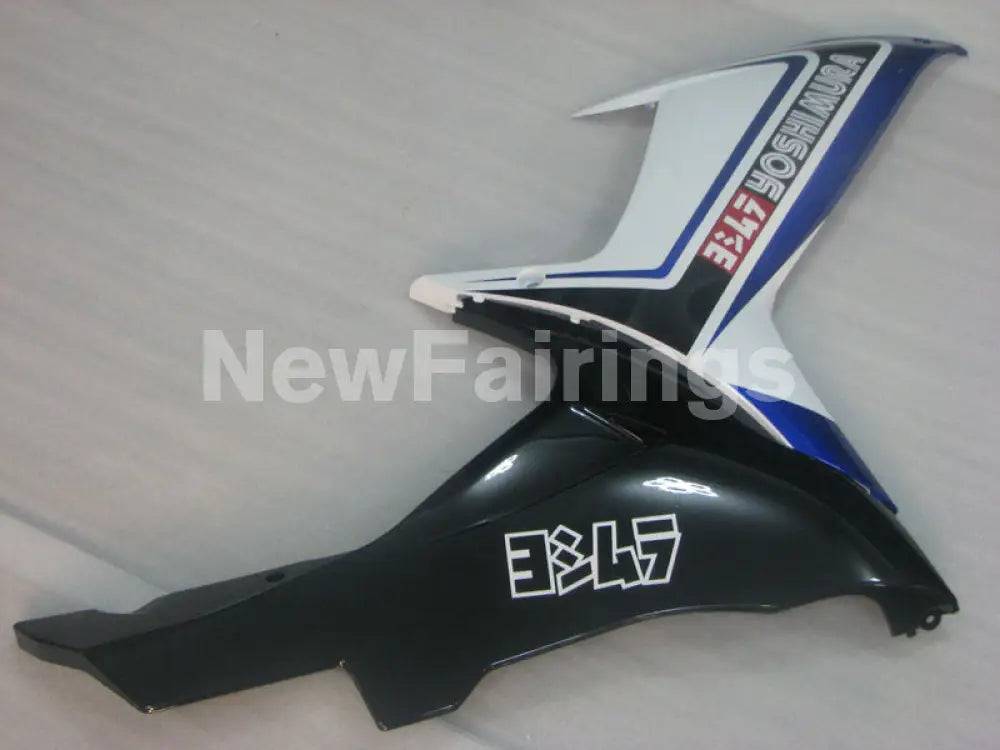 White and Blue Black Yoshimura - GSX-R750 11-24 Fairing Kit