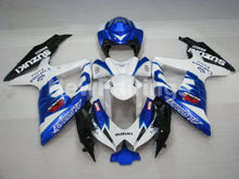 Carica l&#39;immagine nel visualizzatore di Gallery, White and Blue Corona - GSX-R600 08-10 Fairing Kit