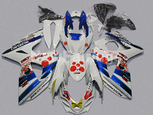 Carica l&#39;immagine nel visualizzatore di Gallery, White and Blue Dark Dog - GSX - R1000 09 - 16 Fairing Kit