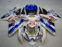 Carica l&#39;immagine nel visualizzatore di Gallery, White and Blue Dark Dog - GSX-R600 08-10 Fairing Kit