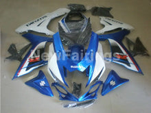 Carica l&#39;immagine nel visualizzatore di Gallery, White and Blue Factory Style - GSX-R750 11-24 Fairing Kit