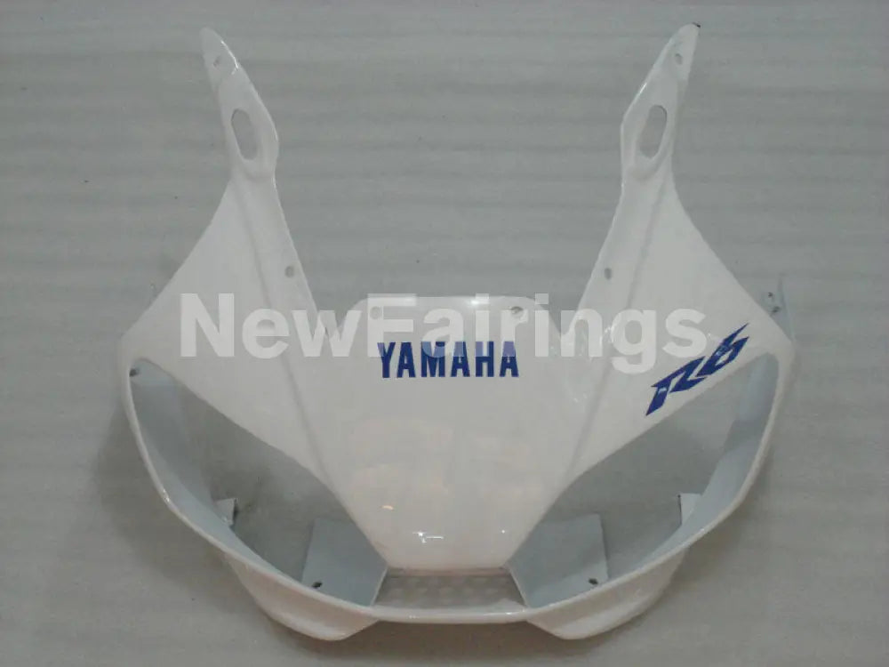 White and Blue Factory Style - YZF-R6 98-02 Fairing Kit Vehicles & Parts > Vehicle Parts & Accessories > Motor Vehicle