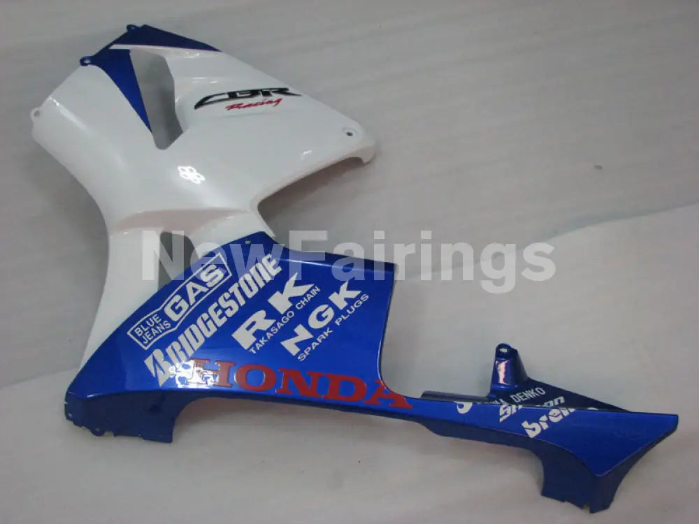 White and Blue HRC - CBR600RR 05-06 Fairing Kit - Vehicles &