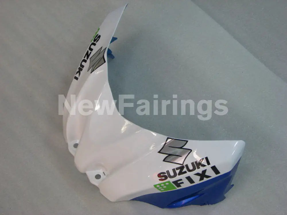 White and Blue MOTOREX - GSX - R1000 09 - 16 Fairing Kit