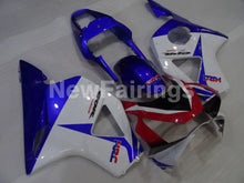 Carica l&#39;immagine nel visualizzatore di Gallery, White and Blue Red Factory Style - CBR 954 RR 02-03 Fairing