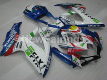 Carica l&#39;immagine nel visualizzatore di Gallery, White and Blue Red MOTOREX - GSX-R750 08-10 Fairing Kit